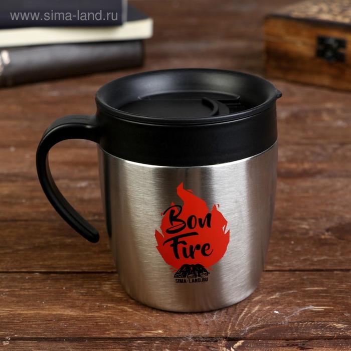 Термокружка &laquo;Bon fire&raquo;, 400 мл, сохраняет тепло 2 ч