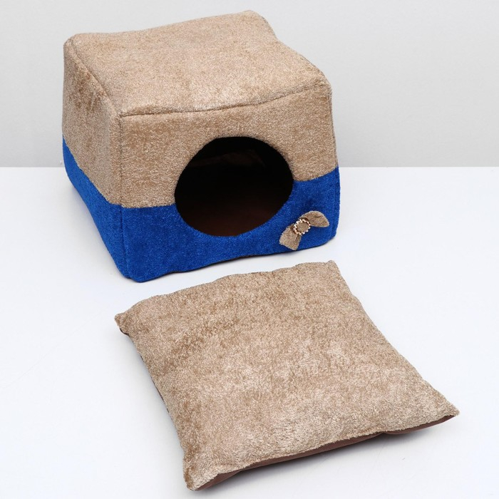 Дом-трансформер Дом-трансформер "Ворсинка", 43 х 43 х 34 см, микс