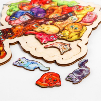 Пазл «Котодерево» Пазл «Котодерево»