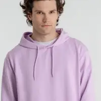 Толстовка с капюшоном унисекс Hoodie, сиреневая, размер XS