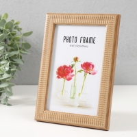 Фоторамка пластик 10х15 см "Вытянутый ромб из дерева" 12х17 см Фоторамка пластик 10х15 см "Вытянутый ромб из дерева" 12х17 см