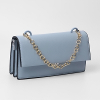 Цепочка для сумки, с карабинами, металлическая, d = 12 мм, 30 см, цвет золотой Цепочка для сумки, с карабинами, металлическая, d = 12 мм, 30 см, цвет золотой