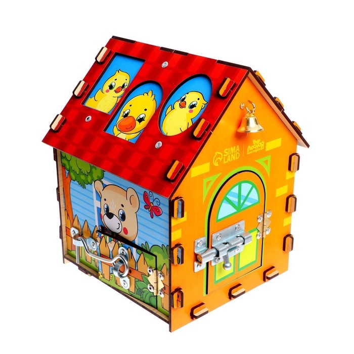 Бизиборд &laquo;Домик&raquo;