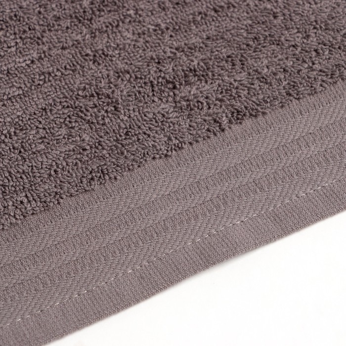 Полотенце махровое Love Life &laquo;Идеал&raquo; 30х50 см, серый, 100% хл, 450 гр/м2