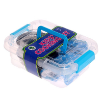 Набор металлической посудки &laquo;Супер Шеф&raquo;, с фартуком и колпаком, в чемодане, МИКС