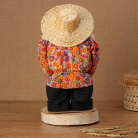 Оберег - домовой "Иваныч с кадушкой", h = 40 см, микс Оберег - домовой "Иваныч с кадушкой", h = 40 см, микс