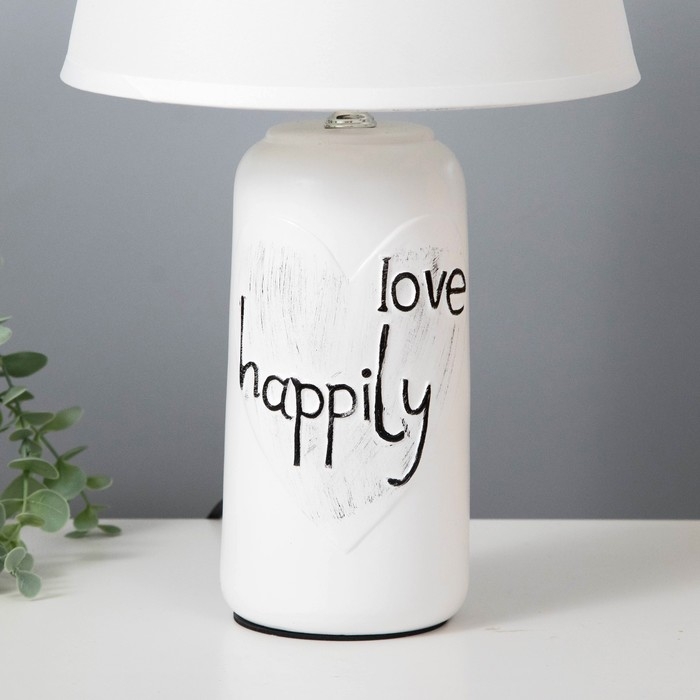 Настольная лампа 16602/1 E14 40Вт белый 38х38х25 см RISALUX