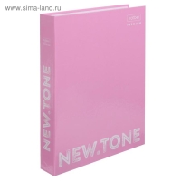 Папка на 2 кольцах А5, Hatber NEWtone, 35 мм, 1500 мкм, розовая, с рисунком Папка на 2 кольцах А5, Hatber NEWtone, 35 мм, 1500 мкм, розовая, с рисунком