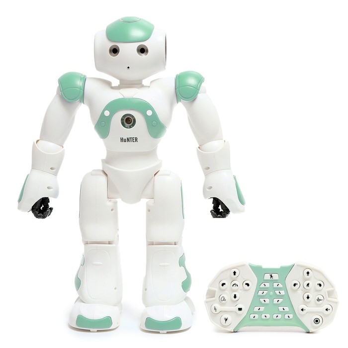 Робот радиоуправляемый &laquo;Хантер&raquo;, дым, свет, звук, с аккумулятором, цвета МИКС
