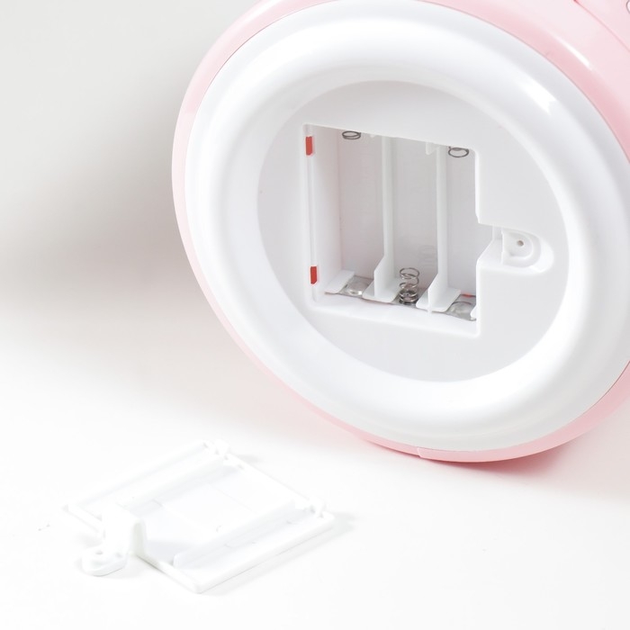 Копилка пластик "Банка. Единорог" кодовый замок, звук АА розовый 15х21 см