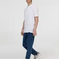 Рубашка поло унисекс Pacific, белая, размер M