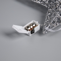 Подвеска световая "Звезда серебристая", 20х20х5 см, 10 LED, батарейки AG13х3 (в комплекте), свечение тёплое белое Подвеска световая "Звезда серебристая", 20х20х5 см, 10 LED, батарейки AG13х3 (в комплекте), свечение тёплое белое