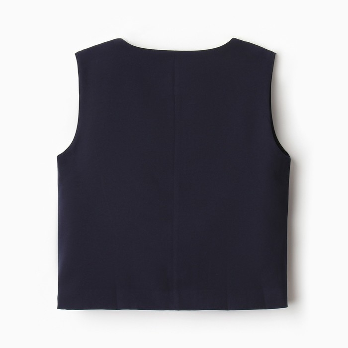 Жилет для девочки MINAKU, цвет синий, рост 128 см