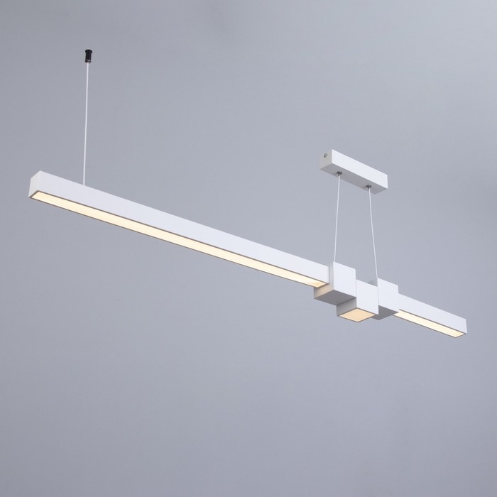 Светильник с ПДУ Светильник с ПДУ "Наоми" LED 20Вт 3000-6000К белый 120х100 см