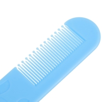 Набор для ухода за волосами: расческа и щетка «Цветочек», цвет голубой Набор для ухода за волосами: расческа и щетка «Цветочек», цвет голубой