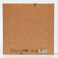 Коробка новогодняя складная «Новогодняя почта», 17 х 17 х 7 см, Новый год Коробка новогодняя складная «Новогодняя почта», 17 х 17 х 7 см, Новый год