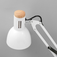 Настольная лампа "Юнец" Е27 40Вт белый 14,5х14,5х62 см RISALUX Настольная лампа "Юнец" Е27 40Вт белый 14,5х14,5х62 см RISALUX