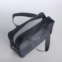 Косметичка на молнии, цвет серый Косметичка на молнии, цвет серый