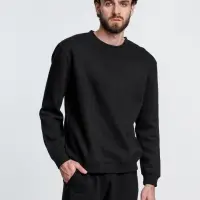 Свитшот унисекс Delta, черный, размер 3XL