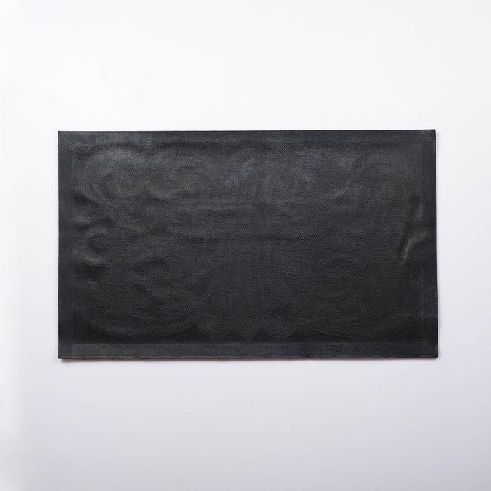 Коврик влаговпитывающий придверный без окантовки &laquo;Welcome Вензель&raquo;, 45&times;75 см, цвет МИКС