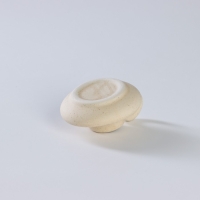 Подсвечник керамический, 8,5&times;5 см, цвет бежевый