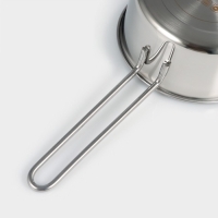 Ковш из нержавеющей стали &laquo;Грейт&raquo;, 0,9 л, индукция