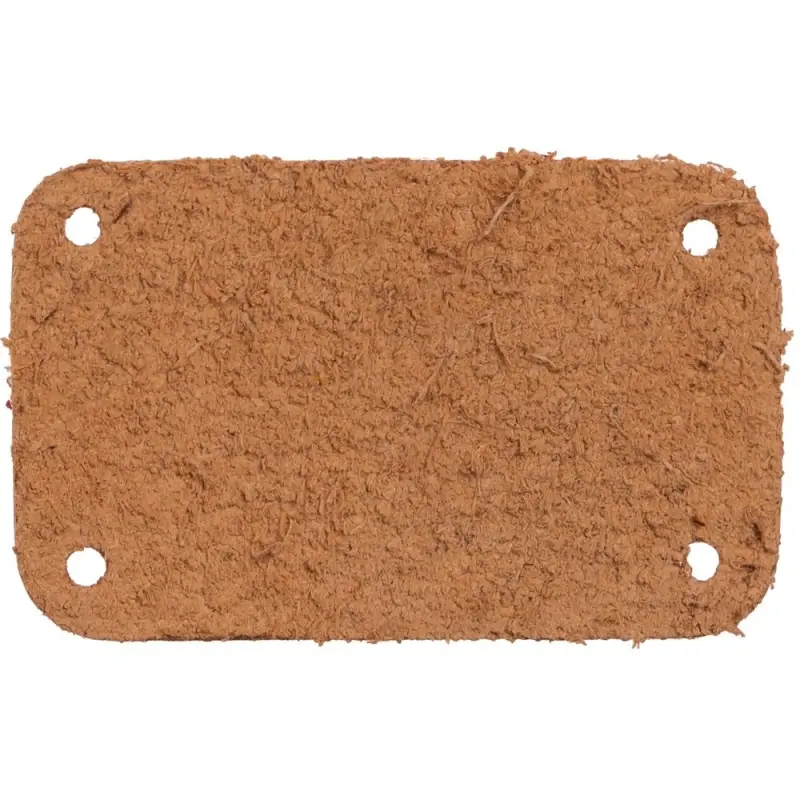 Лейбл кожаный Beta, S, бежевый Лейбл кожаный Beta, S, бежевый