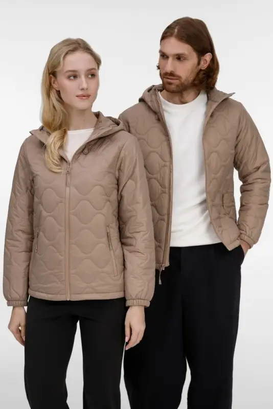 Куртка унисекс Tarnaby, бежевая, размер S