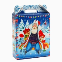 Новый год. Подарочная коробка новогодняя Подарок "Зимние забавы" 16,8 х 7 х 25 см. Новый год. Подарочная коробка новогодняя Подарок "Зимние забавы" 16,8 х 7 х 25 см.