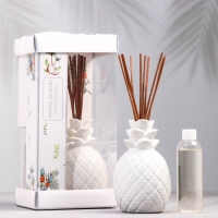 Диффузор керамический "Ананас", 150 мл, МИКС, кориандр Диффузор керамический "Ананас", 150 мл, МИКС, кориандр