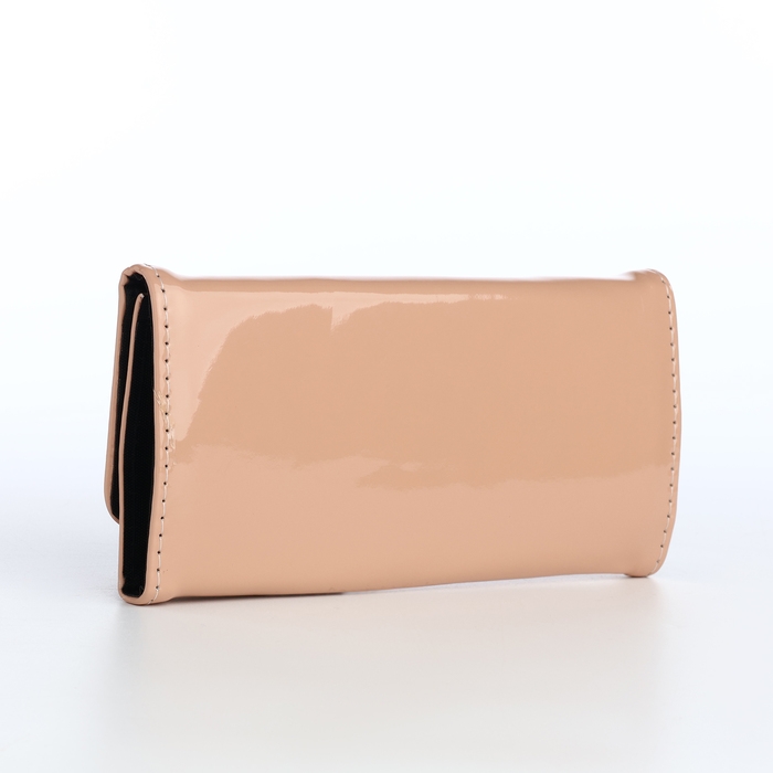Кошелёк женский на магните, цвет бежевый Кошелёк женский на магните, цвет бежевый