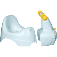 Горшок детский в форме игрушки «Машинка» Lapsi 420х285х265мм, цвет голубой Горшок детский в форме игрушки «Машинка» Lapsi 420х285х265мм, цвет голубой