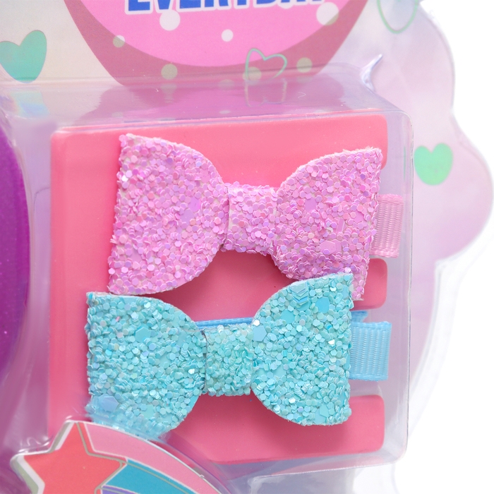 Набор косметики для девочки, с фиолетовым зеркалом Набор косметики для девочки, с фиолетовым зеркалом