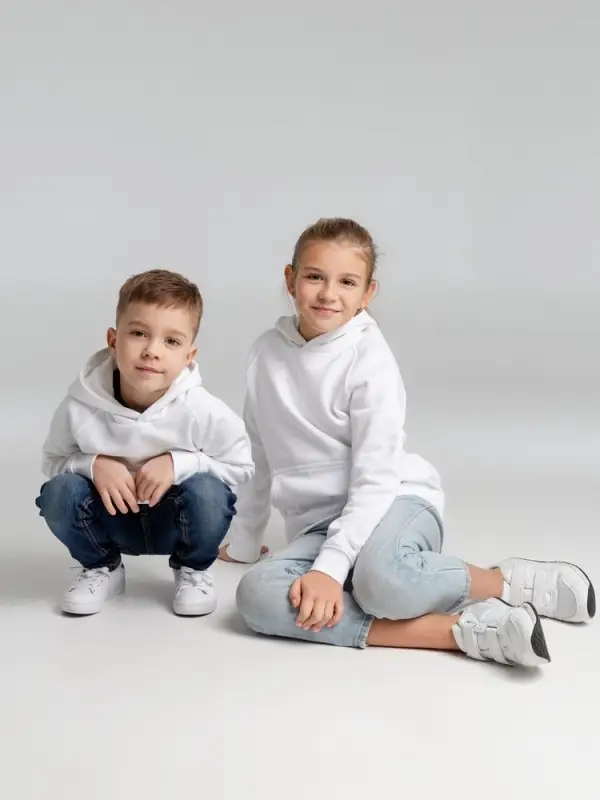 Толстовка детская Stellar Kids, белая, на рост 96-104 см (4 года)