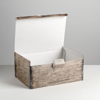 Коробка‒пенал, упаковка подарочная, «GIFT», 26 х 19 х 10 см Коробка‒пенал, упаковка подарочная, «GIFT», 26 х 19 х 10 см