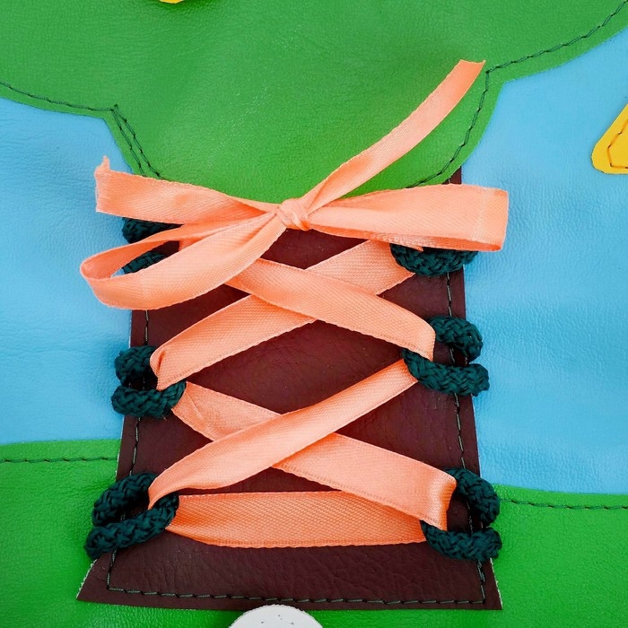 Коврик развивающий тактильный &laquo;Домик&raquo;, 60 &times; 50 см, по методике Монтессори