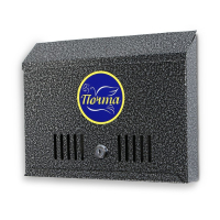 Ящик почтовый с замком, горизонтальный «Широкий», серебристый Ящик почтовый с замком, горизонтальный «Широкий», серебристый