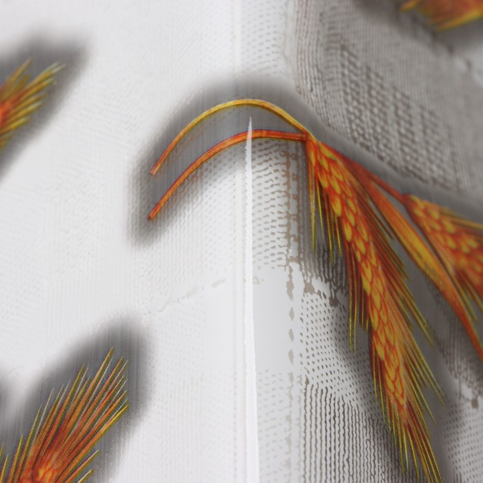 Клеёнка на стол Доляна &laquo;Маки&raquo;, ширина 137 см, толщина 0,08 мм, рулон 30 метров