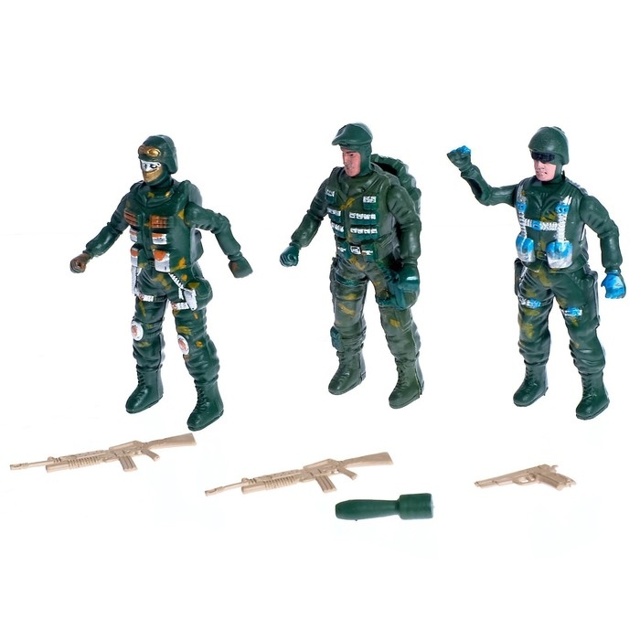 Набор солдатиков «Спецназ», 3 шт. Набор солдатиков «Спецназ», 3 шт.