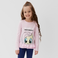 Футболка с длинным рукавом "Happy together", My Little Pony, рост 86-92 Футболка с длинным рукавом "Happy together", My Little Pony, рост 86-92
