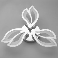 Люстра ГАЛЛОП светодиодная Листопад 60Вт LED 2700-4200К хром 58х58х9,5см Люстра ГАЛЛОП светодиодная Листопад 60Вт LED 2700-4200К хром 58х58х9,5см