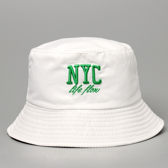 Панама детская для девочки NYC, цвет белый, р-р 54