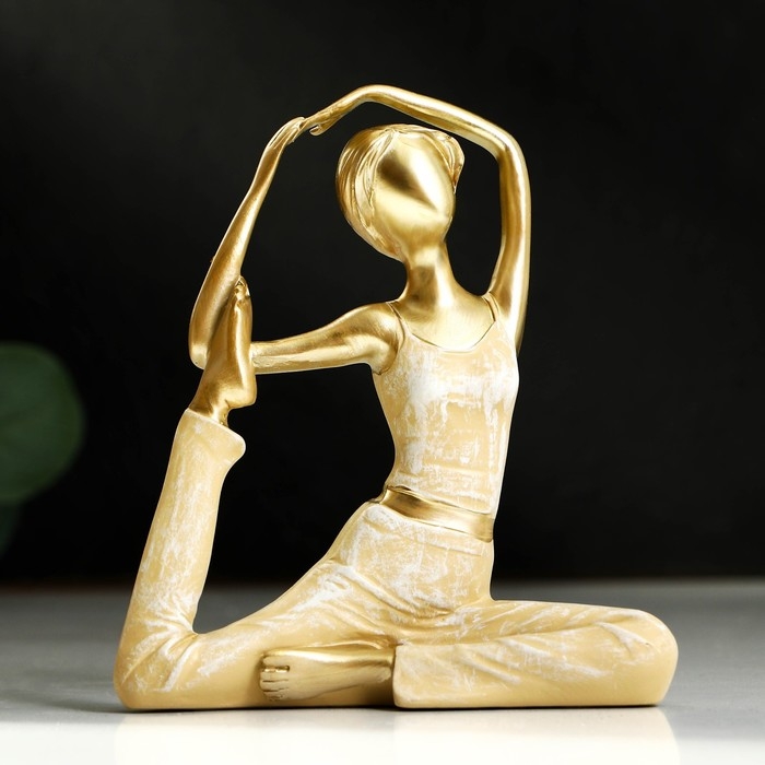 Статуэтка полистоун &laquo;Йогиня&raquo; 12,5*4*14 см