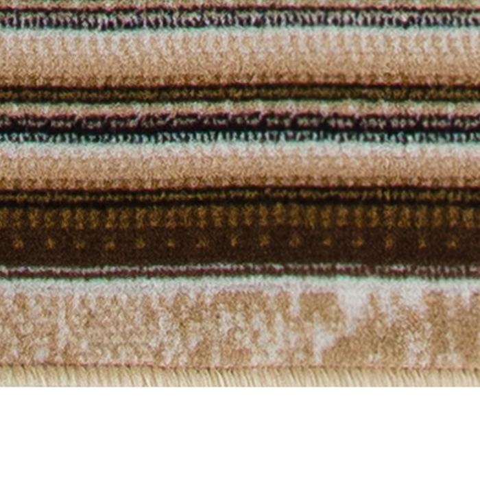 Ковёр &laquo;Мокко&raquo; прямоугольный 60х110 см, 100% полипропилен, джут