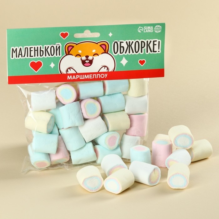 Маршмеллоу &laquo;Маленькой обжорке&raquo; большие, 85 г.