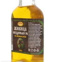 Живица кедровая на льняном масле 5%, 100 мл Живица кедровая на льняном масле 5%, 100 мл