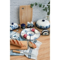 Менажница 5 ячеек Доляна «Свиристель», d=26 см, цвет белый Менажница 5 ячеек Доляна «Свиристель», d=26 см, цвет белый