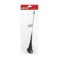 Антенна декоративная Skyway, 27 см, основание 70 x 50 мм, черный , S00201009