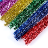 Проволока с ворсом для поделок и декорирования, набор 30 шт., цвета МИКС с блеском Проволока с ворсом для поделок и декорирования, набор 30 шт., цвета МИКС с блеском