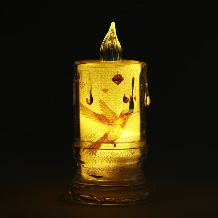 Свеча светодиодная, мод. СВ-22 &laquo;Колибри&raquo;, 8 х 4,7 см.